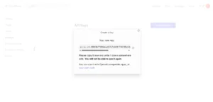 generate deepseek api by opensouter.ai