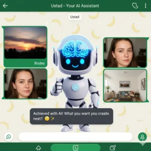 How I Use Nano Banana in Perplexity AI Inside WhatsAp 
